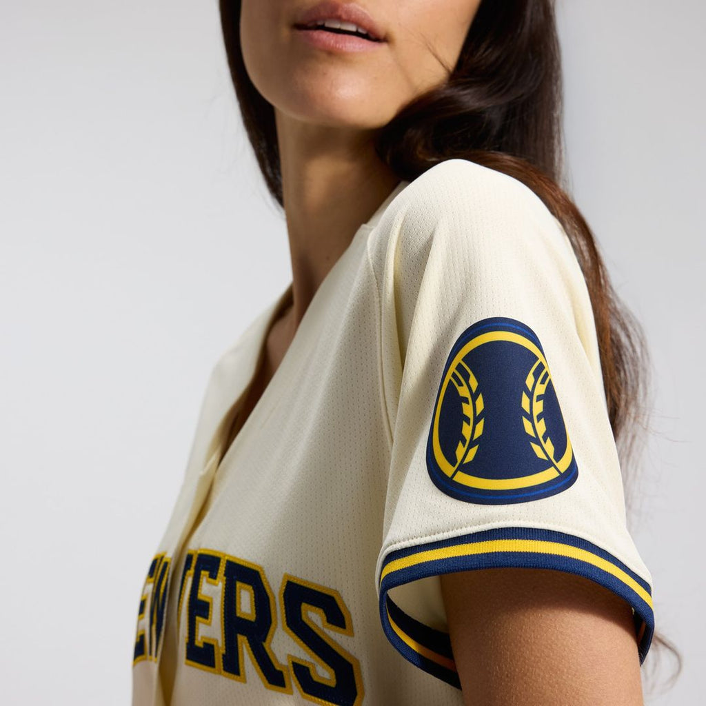 Milwaukee Brewers Nike Women's Home Limited Jersey - Cream | MLB Fan Gear