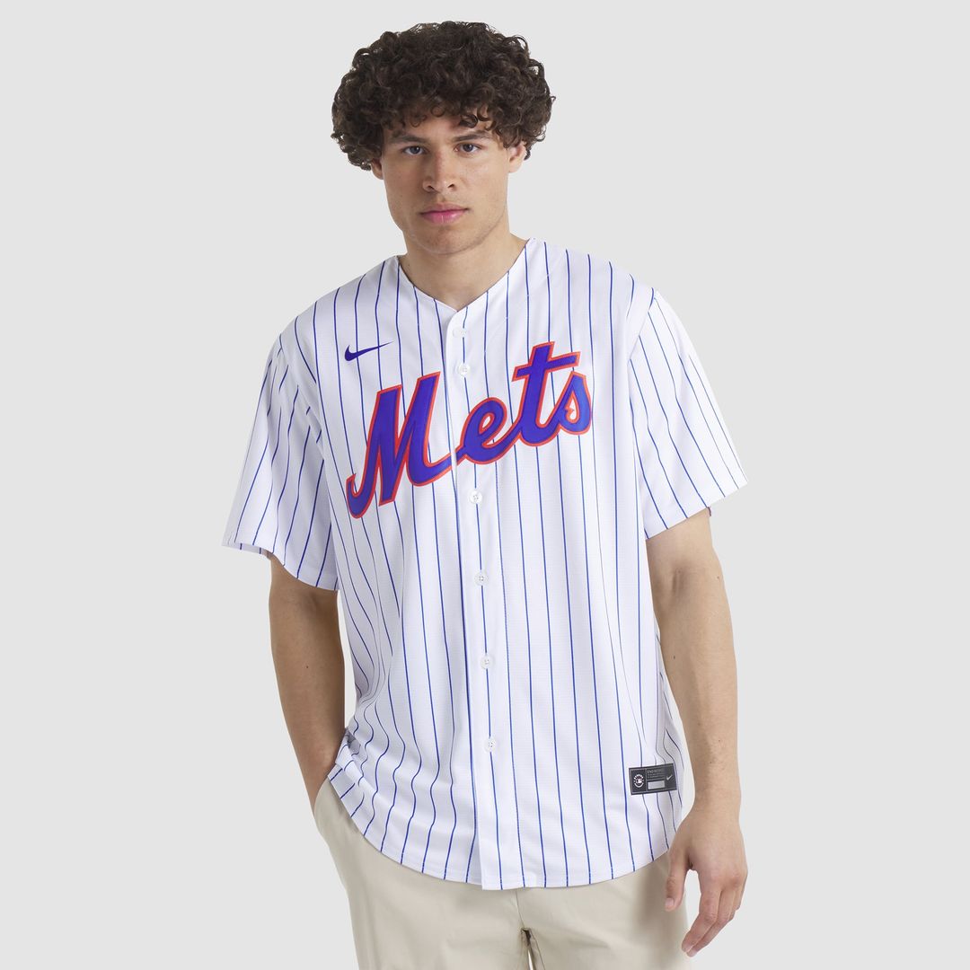 New York Mets Nike Home Replica Team Jersey - White | MLB Fan Gear
