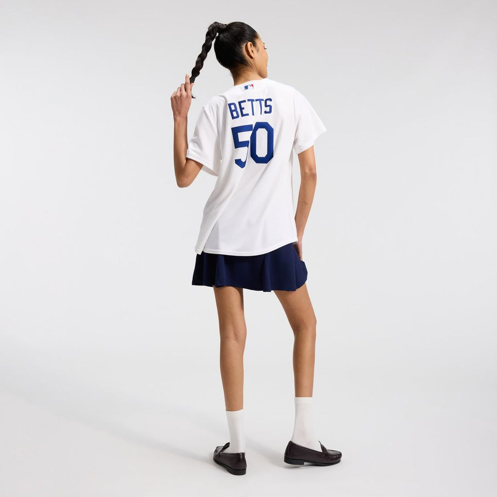 Mookie Betts Los Angeles Dodgers Nike Women's Home Stadium Jersey - White | MLB Fan Gear