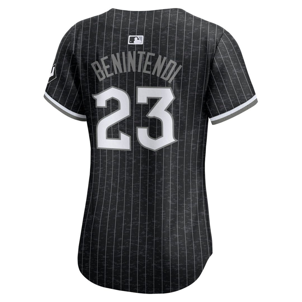 Andrew Benintendi Chicago White Sox Nike Women's 2025 City Connect Limited Player Jersey - Red/ Black | MLB Fan Gear