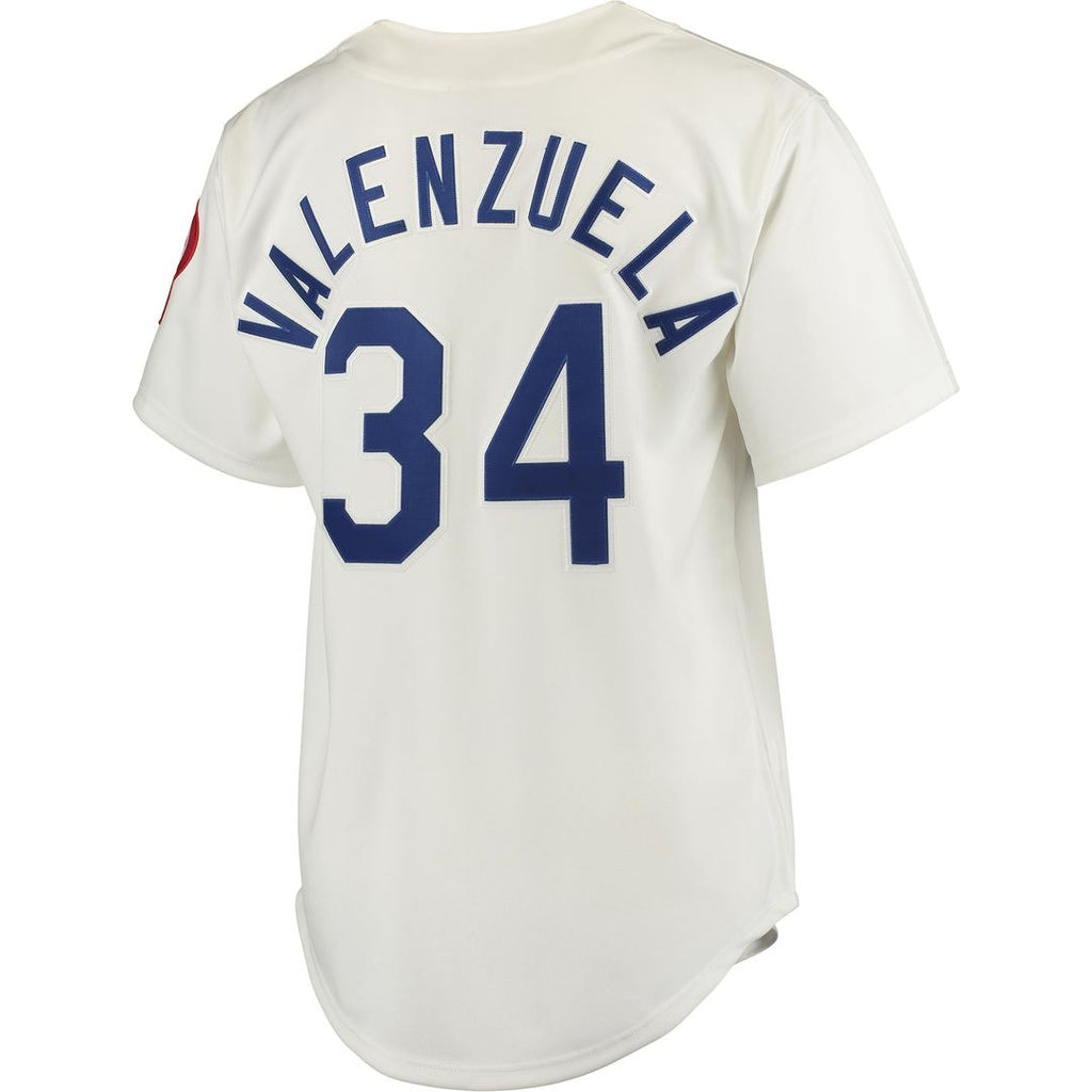Fernando Valenzuela Los Angeles Dodgers Mitchell & Ness Authentic Jersey - White | MLB Fan Gear