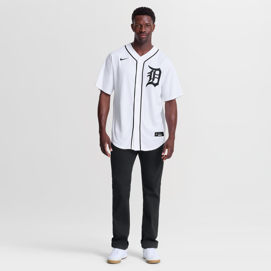 Riley Greene Detroit Tigers Nike Home Replica Jersey - White | MLB Fan Gear