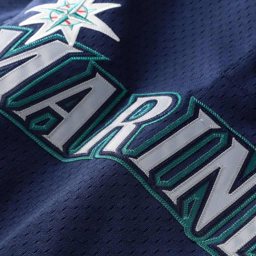Ichiro Suzuki Seattle Mariners Mitchell & Ness Authentic Batting Practice Jersey - Navy | MLB Fan Gear