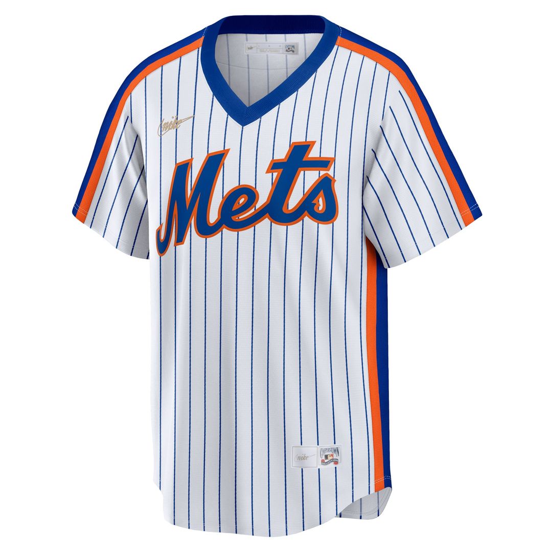 Mike Piazza New York Mets Nike Home Cooperstown Collection Player Jersey - White | MLB Fan Gear
