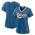 Milwaukee Brewers Nike Women's 2026 City Connect Stadium Jersey - Mineral Blue | MLB Fan Gear