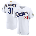Tyler Glasnow Los Angeles Dodgers Nike 2026 Gold Collection Authentic Jersey - White | MLB Fan Gear