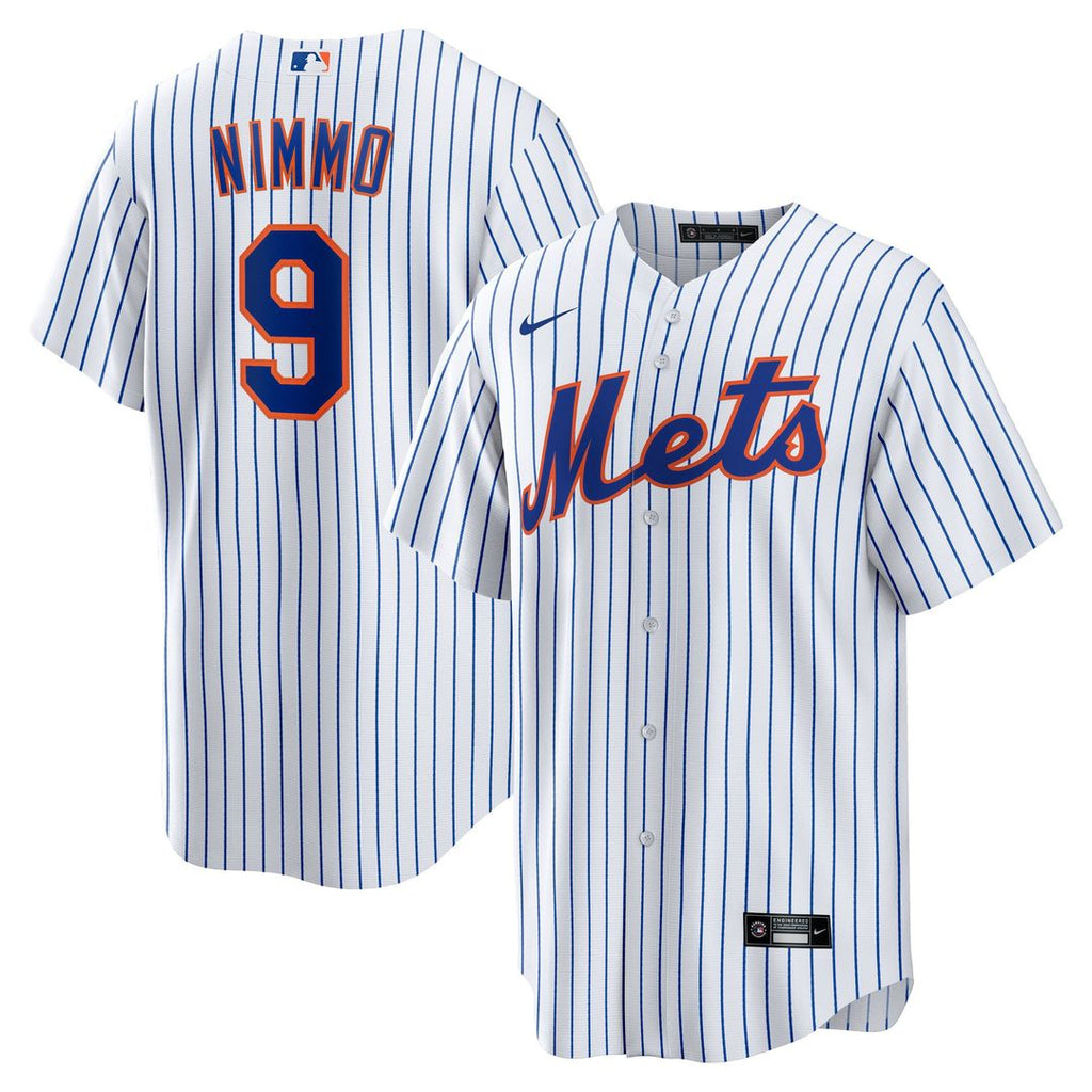Brandon Nimmo New York Mets Nike Home Replica Jersey - White | MLB Fan Gear