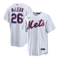 Nolan McLean New York Mets Nike Home Replica Jersey - White | MLB Fan Gear
