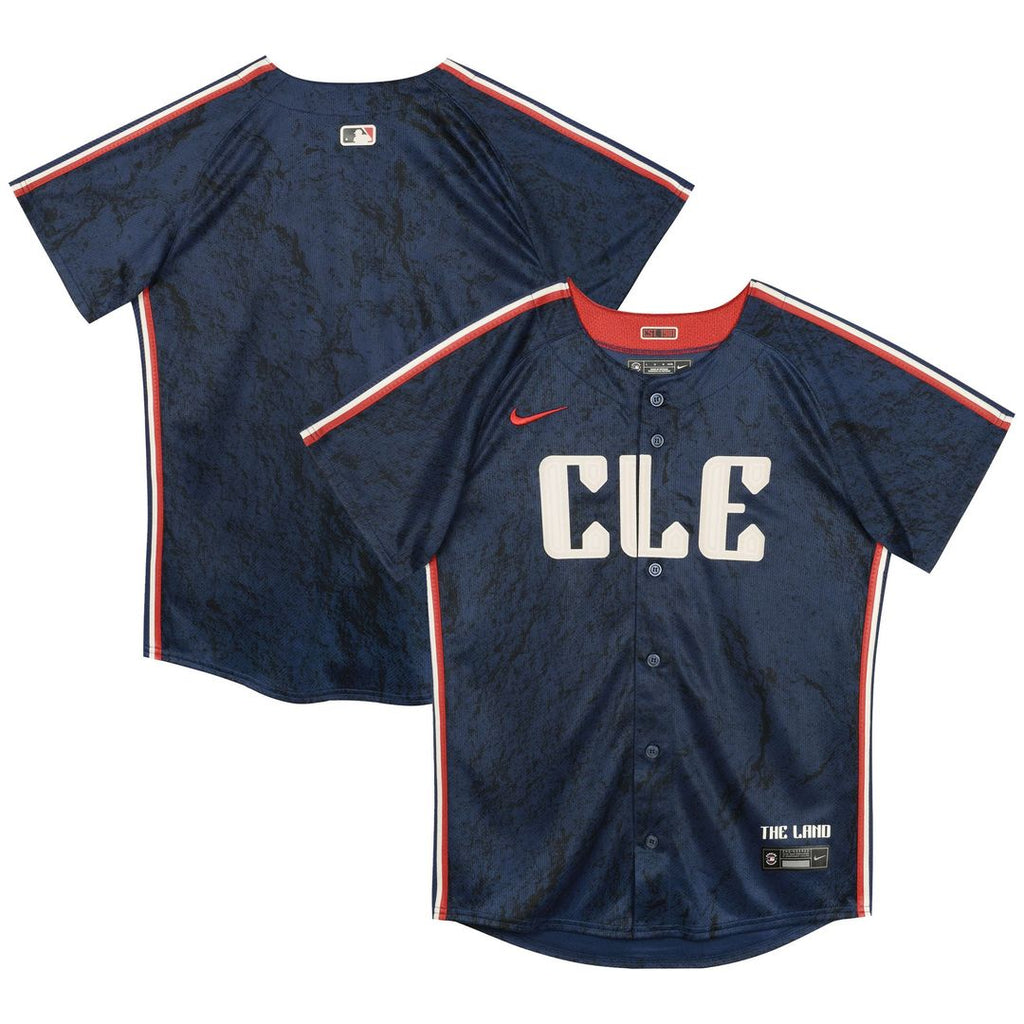 Cleveland Guardians Nike Preschool City Connect Jersey - Navy | MLB Fan Gear