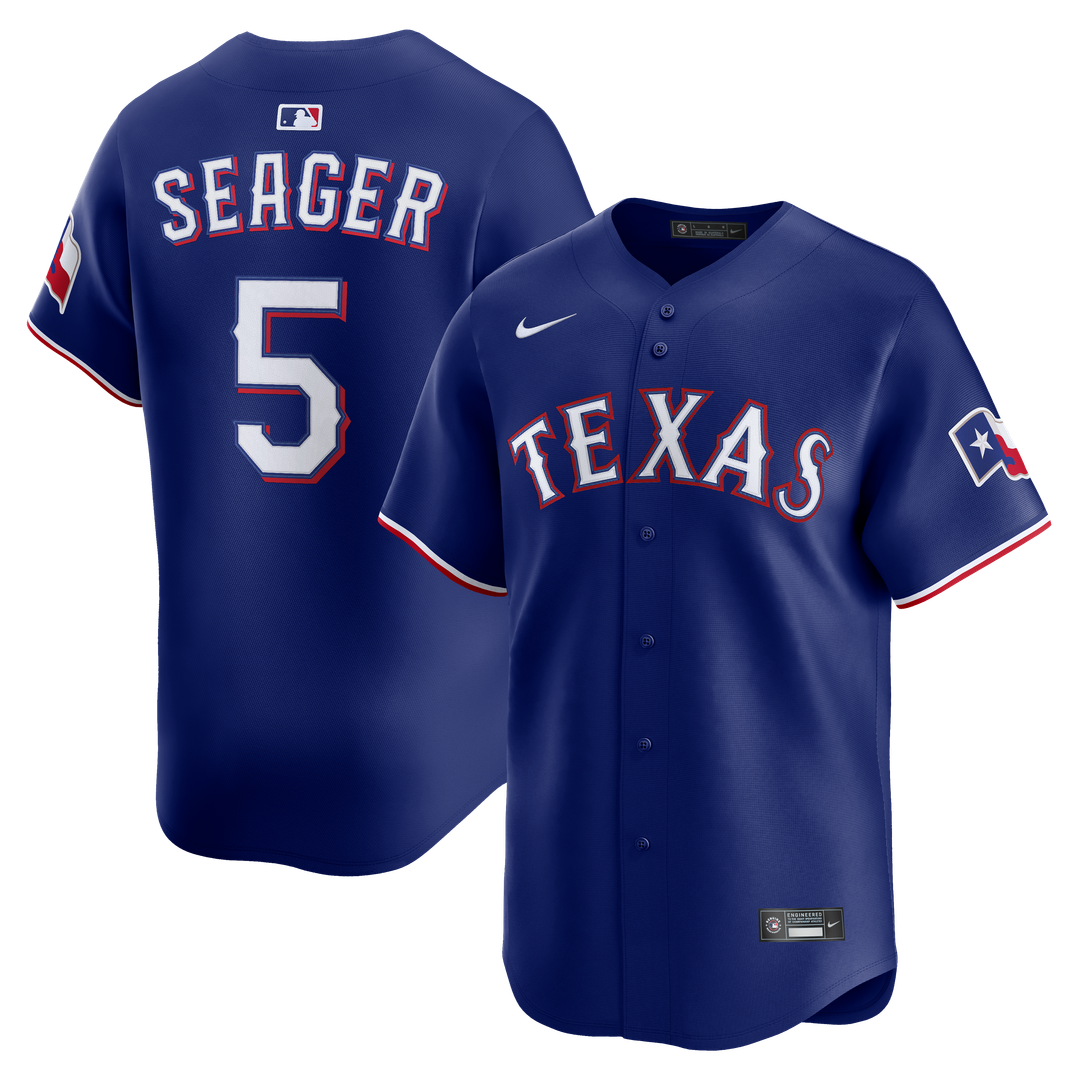 Corey Seager Texas Rangers Nike Alternate 2 Limited Jersey - Royal | MLB Fan Gear