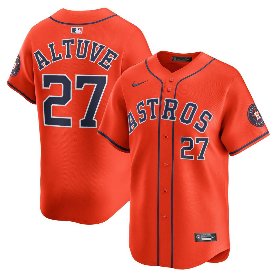 Jose Altuve Houston Astros Nike Home Limited Player Jersey - White | MLB Fan Gear