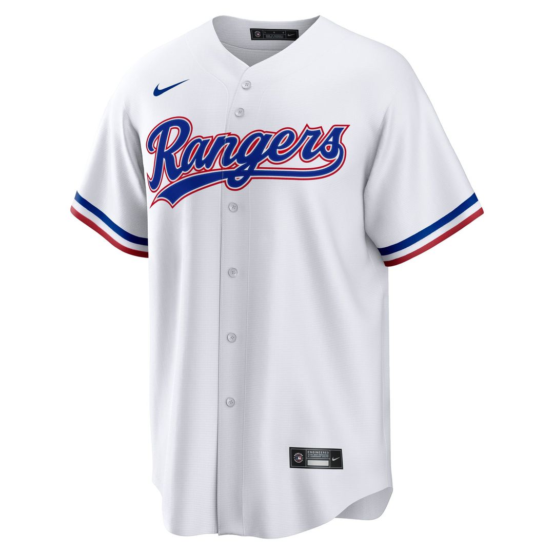 Josh Smith Texas Rangers Nike Home Replica Jersey - White | MLB Fan Gear