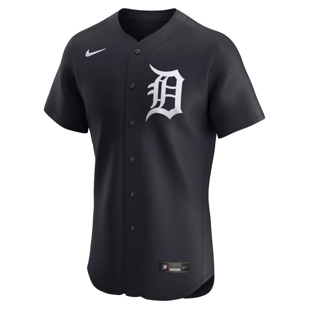 Detroit Tigers Nike Alternate 2 Elite Jersey - Navy | MLB Fan Gear