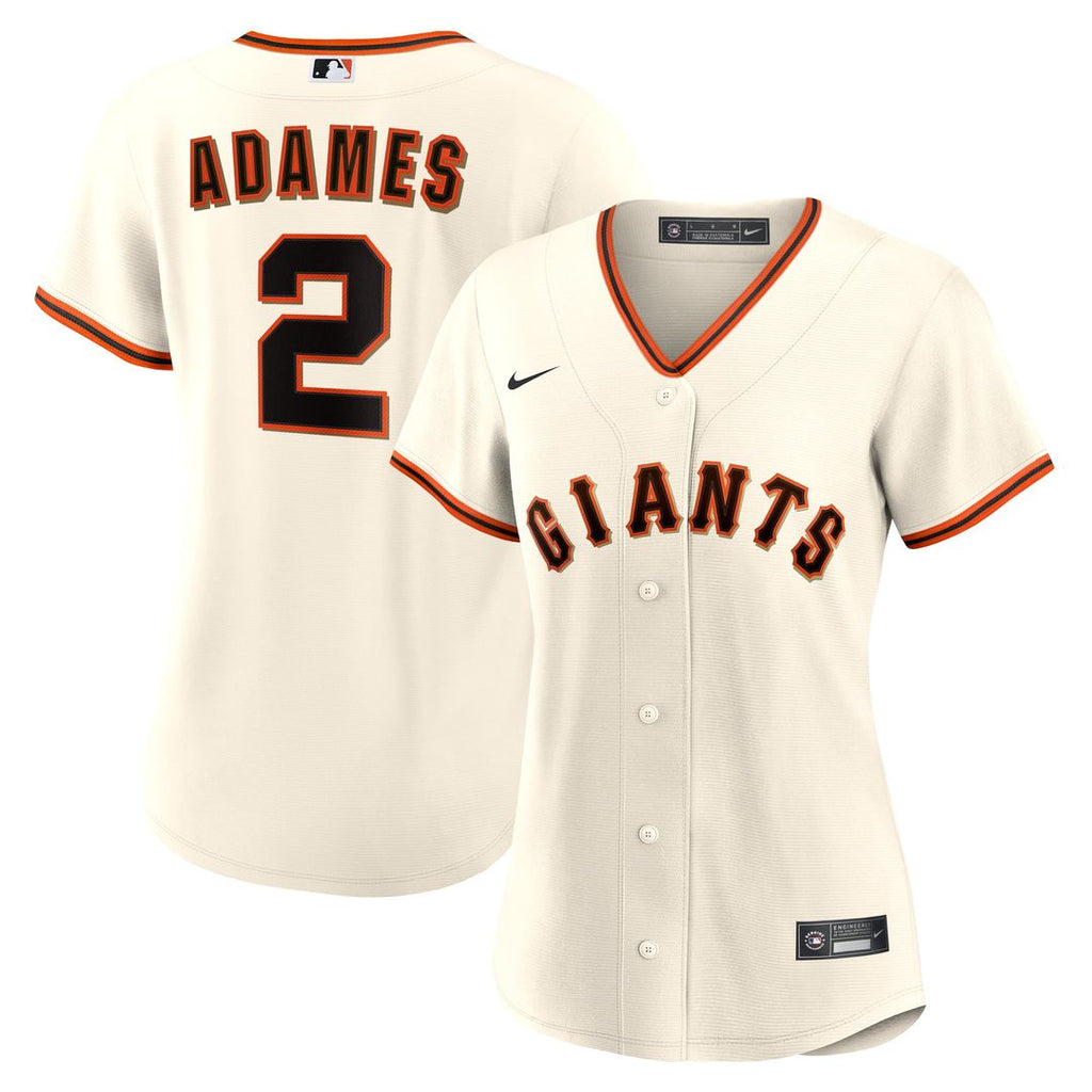Willy Adames San Francisco Giants Nike Women's Home Replica Jersey - Cream | MLB Fan Gear