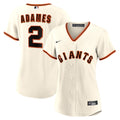 Willy Adames San Francisco Giants Nike Women's Home Replica Jersey - Cream | MLB Fan Gear