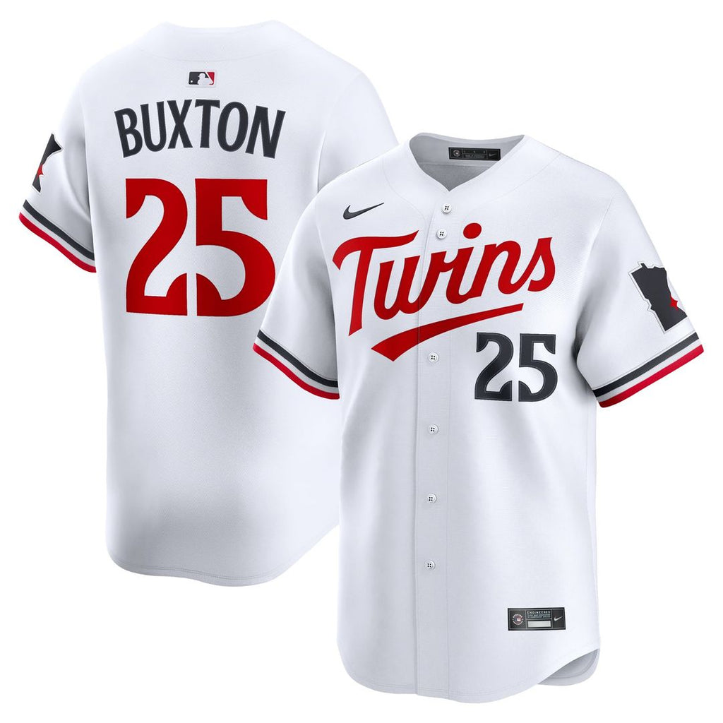 Byron Buxton Minnesota Twins Nike Home Limited Player Jersey - White | MLB Fan Gear