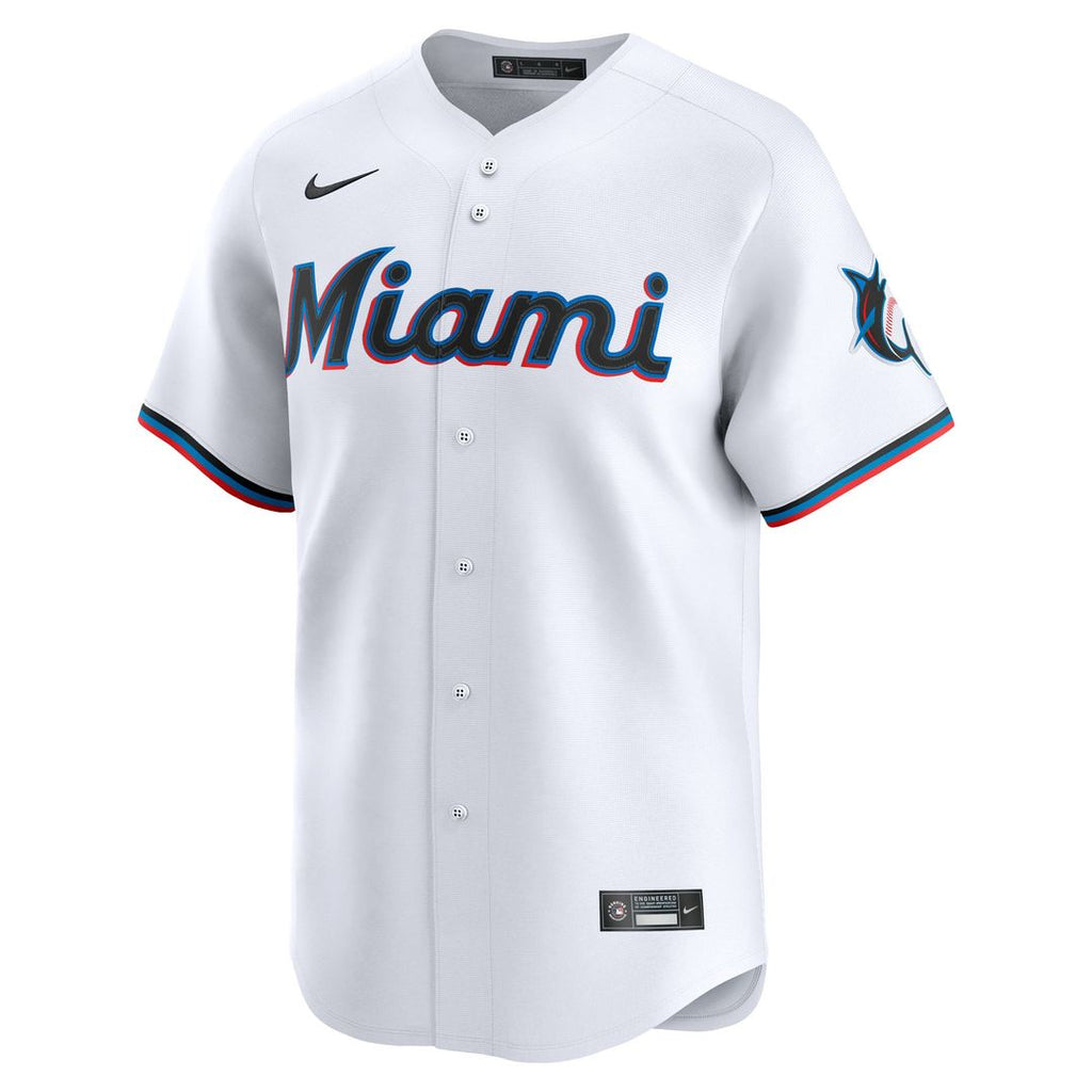 Miami Marlins Nike Home Limited Pick-A-Player Retired Roster Jersey - White | MLB Fan Gear