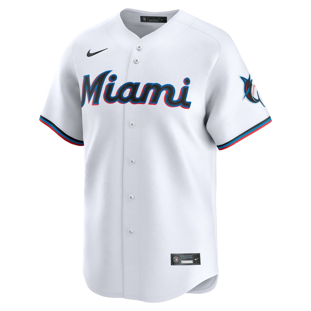 Miami Marlins Nike Home Limited Pick-A-Player Retired Roster Jersey - White | MLB Fan Gear