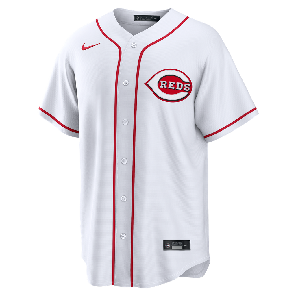 Elly De La Cruz Cincinnati Reds Nike Home Replica Jersey - White | MLB Fan Gear