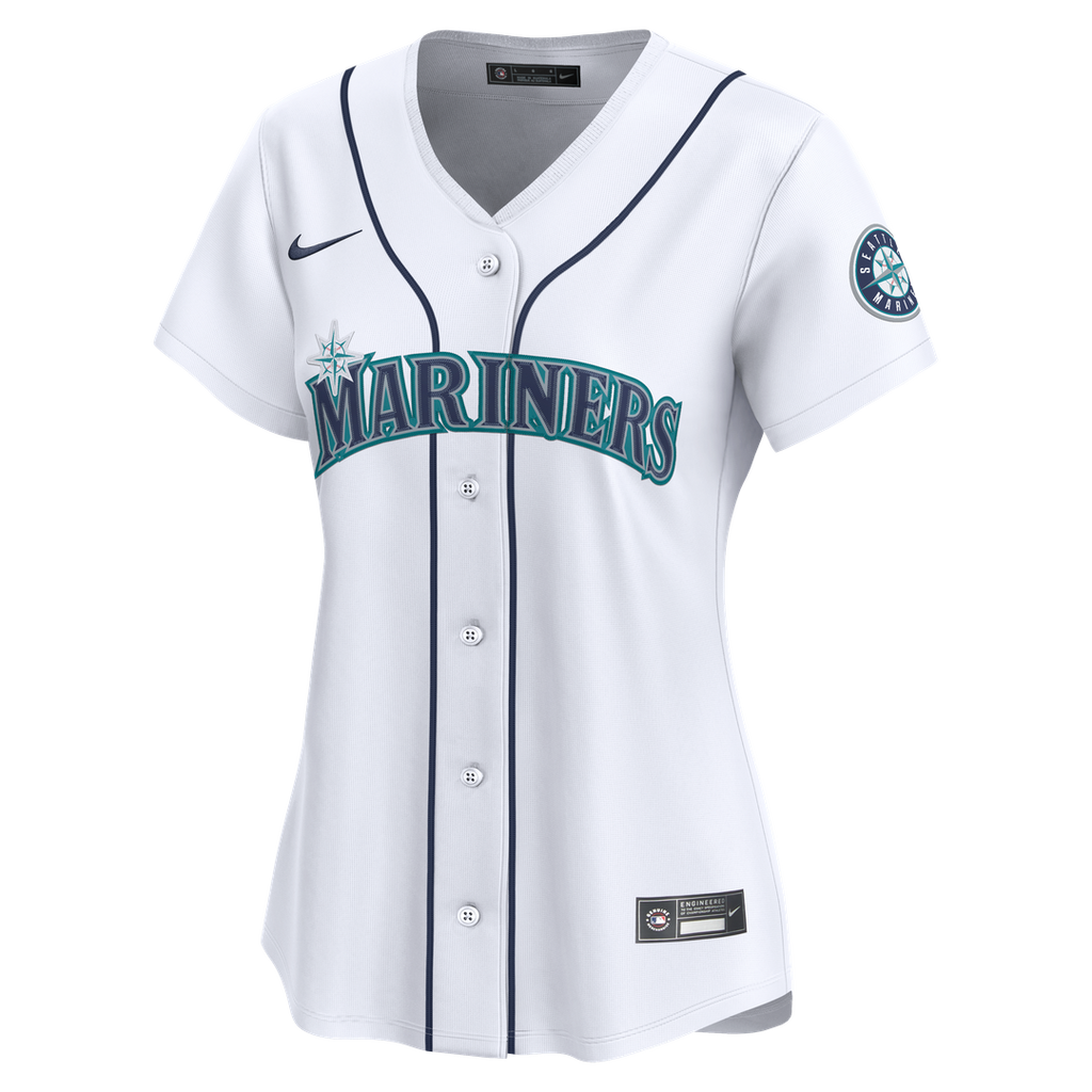 Julio Rodríguez Seattle Mariners Nike Women's Home Limited Jersey - White | MLB Fan Gear
