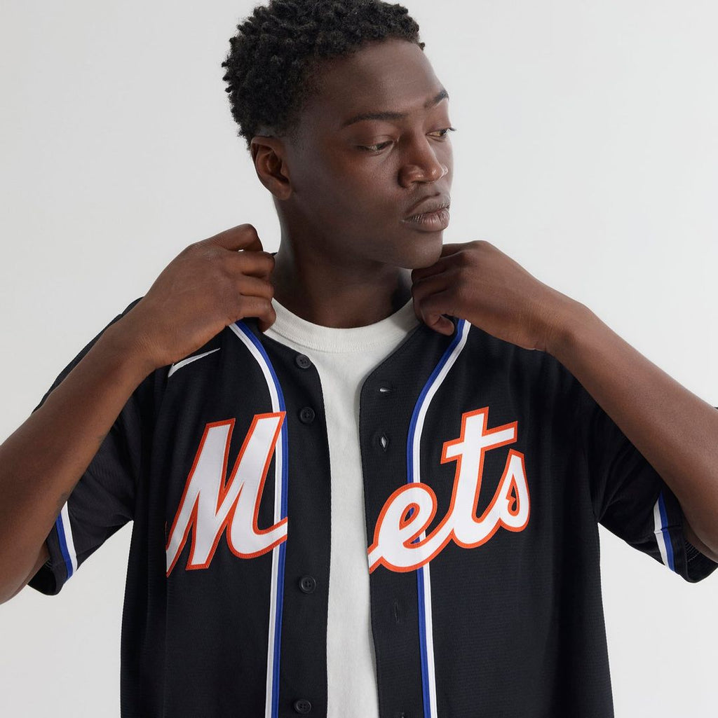 Juan Soto New York Mets Nike Fashion Replica Black Out Jersey | MLB Fan Gear