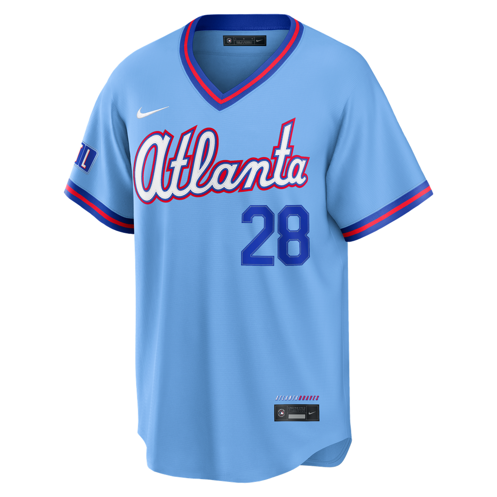 Matt Olson Atlanta Braves Nike 2026 City Connect Stadium Jersey - Powder Blue | MLB Fan Gear
