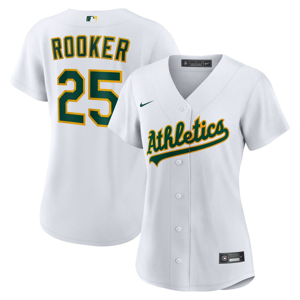 Brent Rooker Athletics Nike Women's Home Replica Jersey - White | MLB Fan Gear