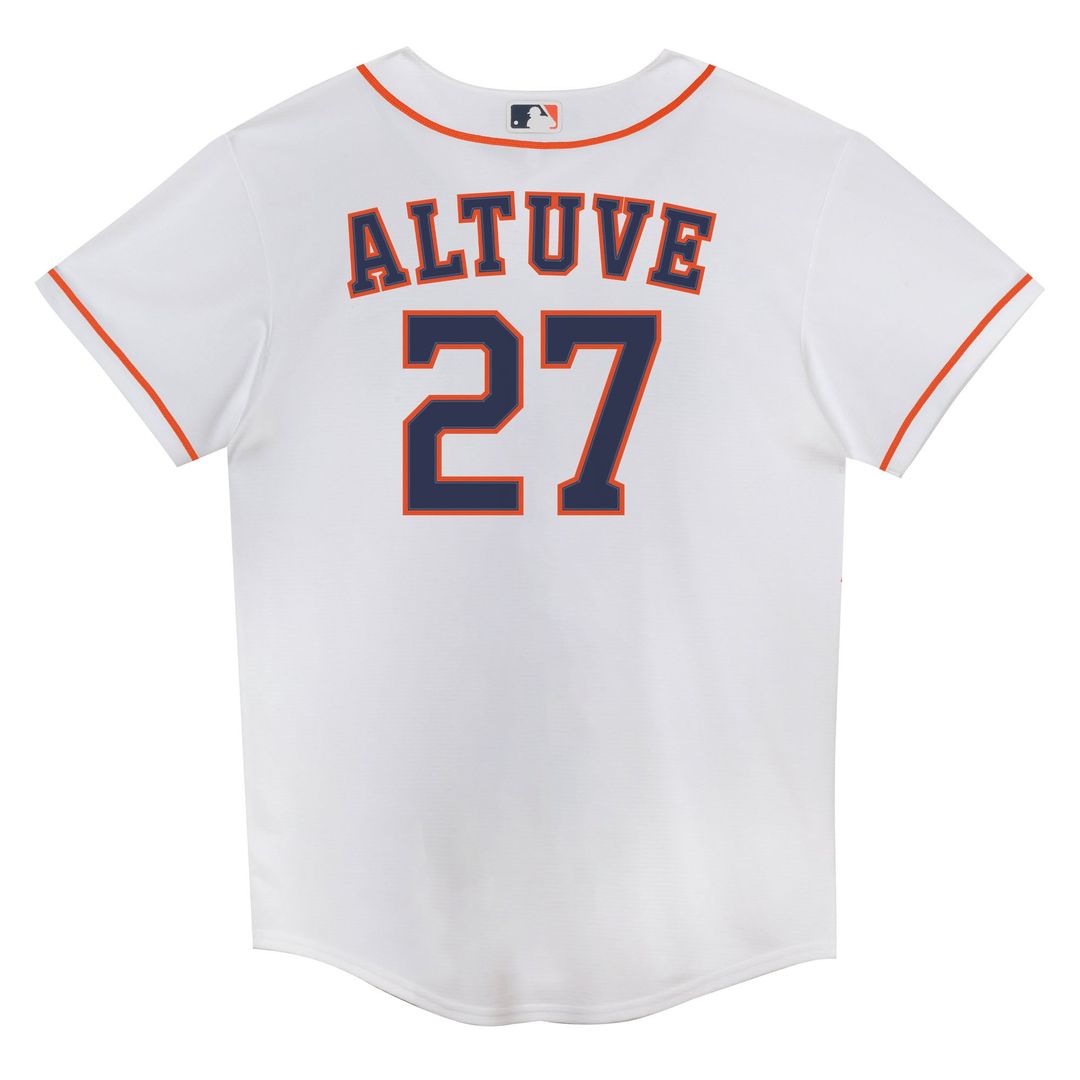Jose Altuve Houston Astros Nike Preschool Home Replica Jersey - White | MLB Fan Gear