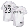 Kris Bryant Colorado Rockies Nike Youth Alternate Replica Player Jersey - White | MLB Fan Gear