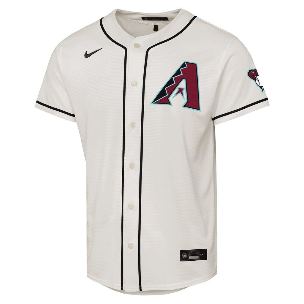 Corbin Carroll Arizona Diamondbacks Nike Youth Home Stadium Jersey - Cream | MLB Fan Gear
