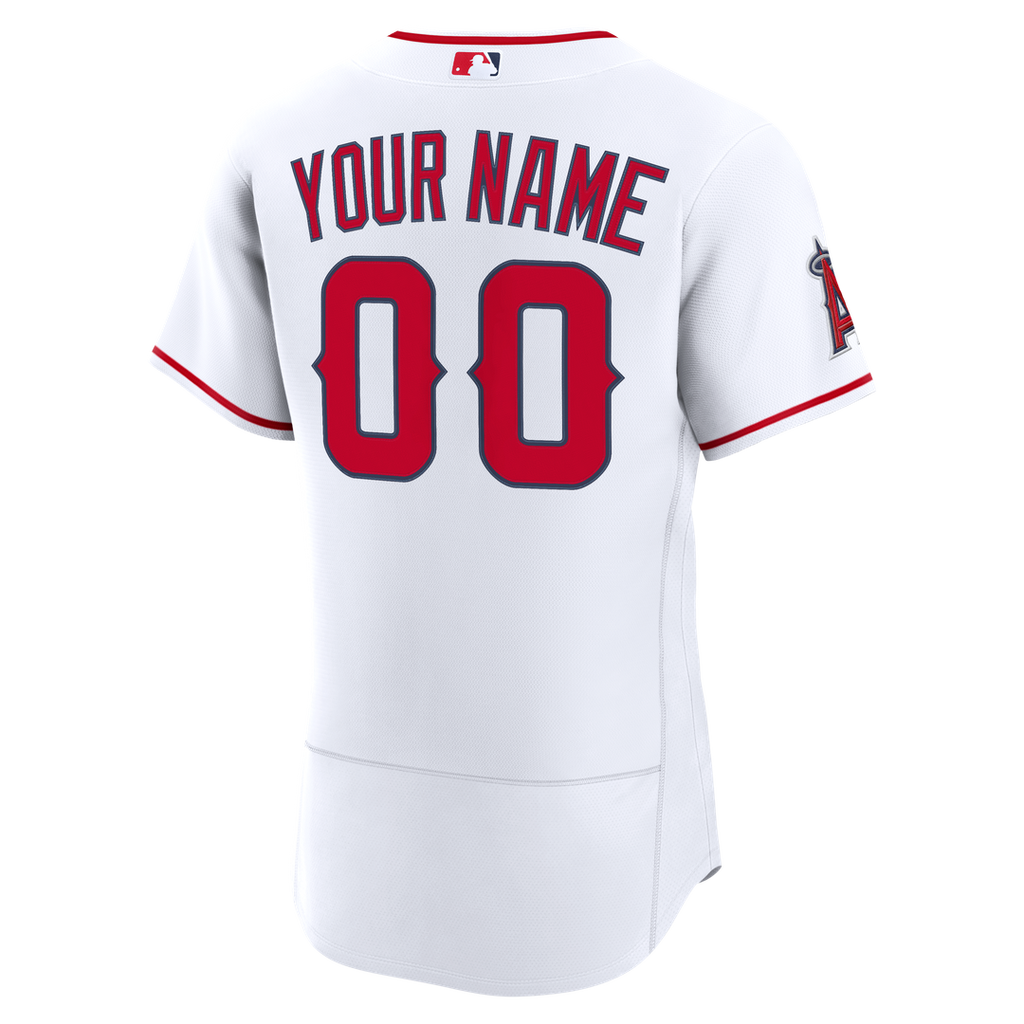 Los Angeles Angels Nike Home Authentic Custom Jersey - White | MLB Fan Gear
