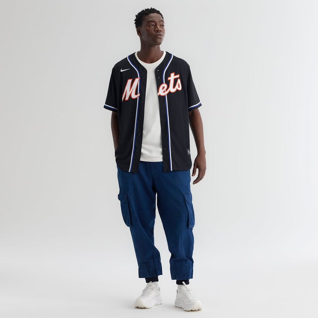 Juan Soto New York Mets Nike Fashion Replica Black Out Jersey | MLB Fan Gear