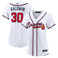Drake Baldwin Atlanta Braves Nike Women's Home Replica Jersey - White | MLB Fan Gear