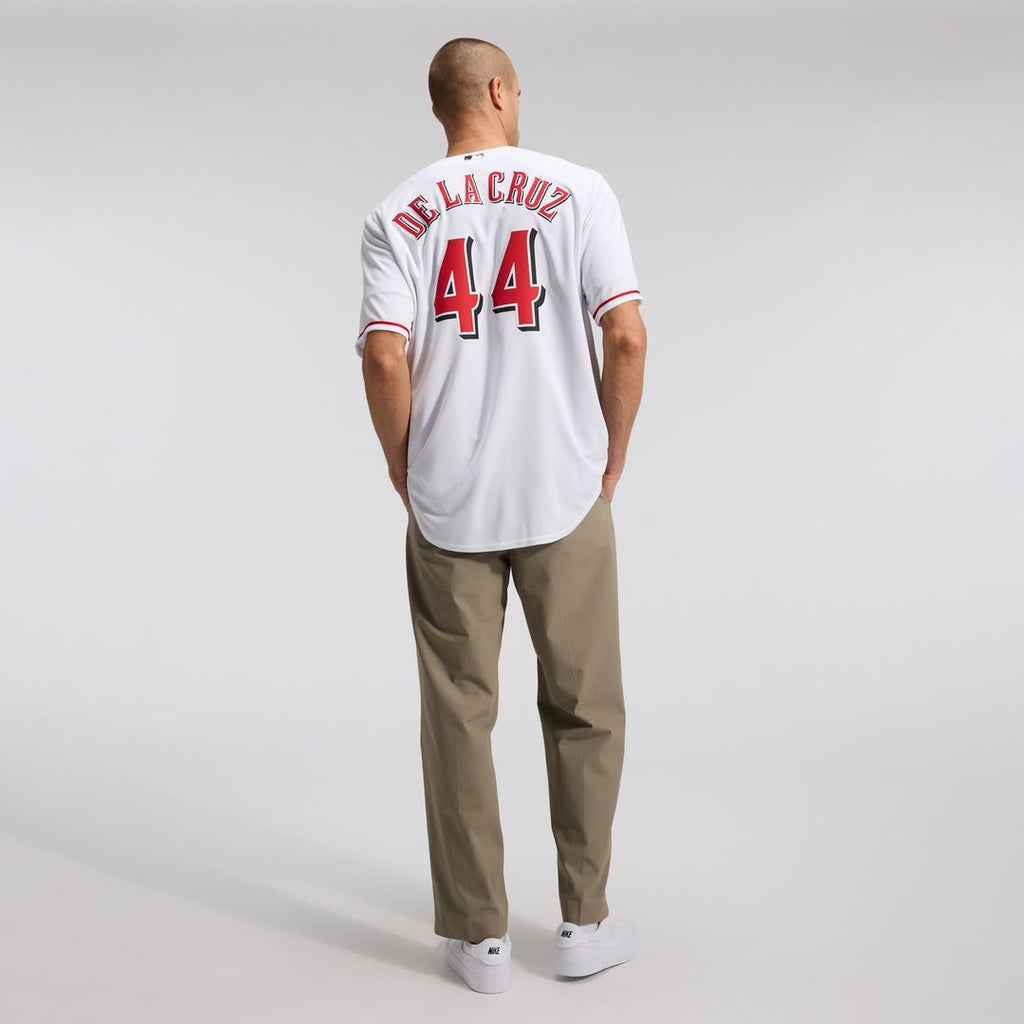 Elly De La Cruz Cincinnati Reds Nike Alternate 2 Replica Jersey - White | MLB Fan Gear