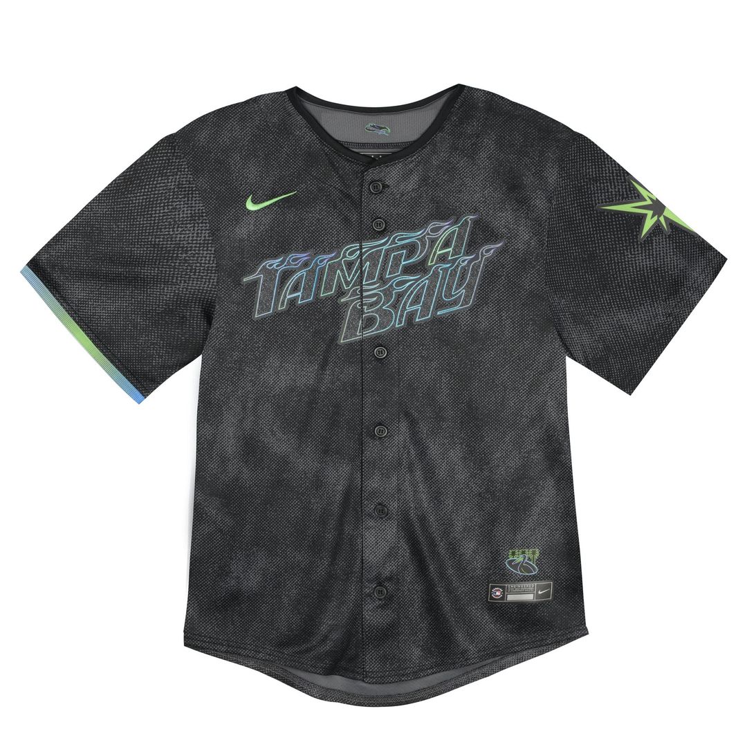 Tampa Bay Rays Nike Toddler City Connect Team Limited Jersey - Black | MLB Fan Gear