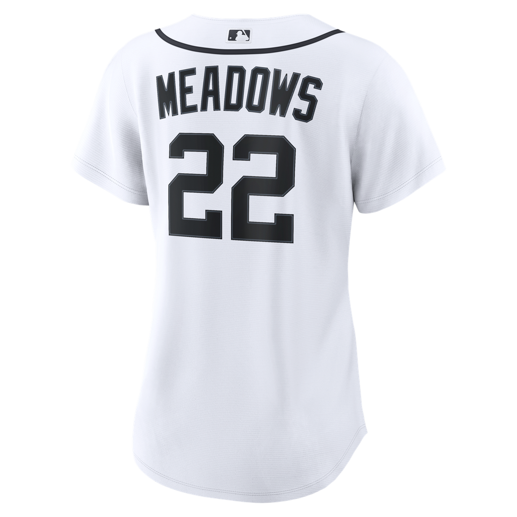 Parker Meadows Detroit Tigers Nike Women's Home Replica Jersey - White | MLB Fan Gear