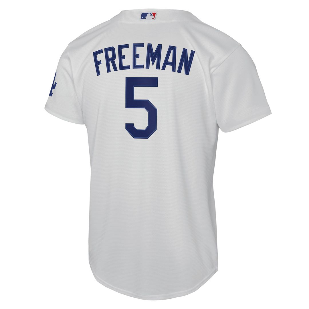 Freddie Freeman Los Angeles Dodgers Nike Youth Home Stadium Jersey - White | MLB Fan Gear