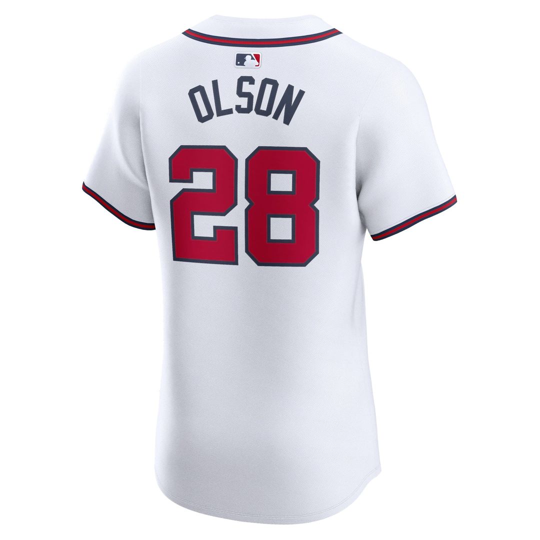 Matt Olson Atlanta Braves Nike Home Elite Player Jersey - White | MLB Fan Gear