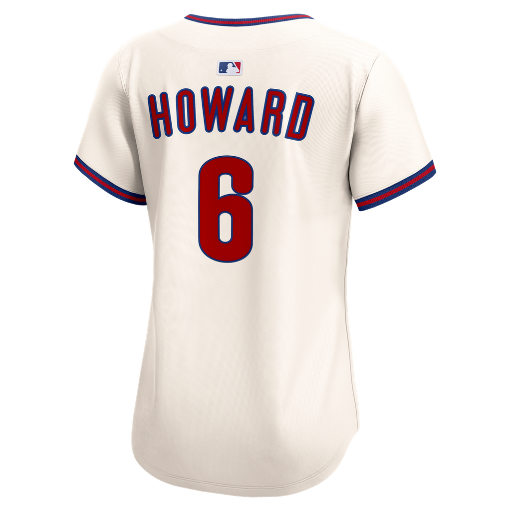 Ryan Howard Philadelphia Phillies Nike Women's Limited Jersey - White | MLB Fan Gear