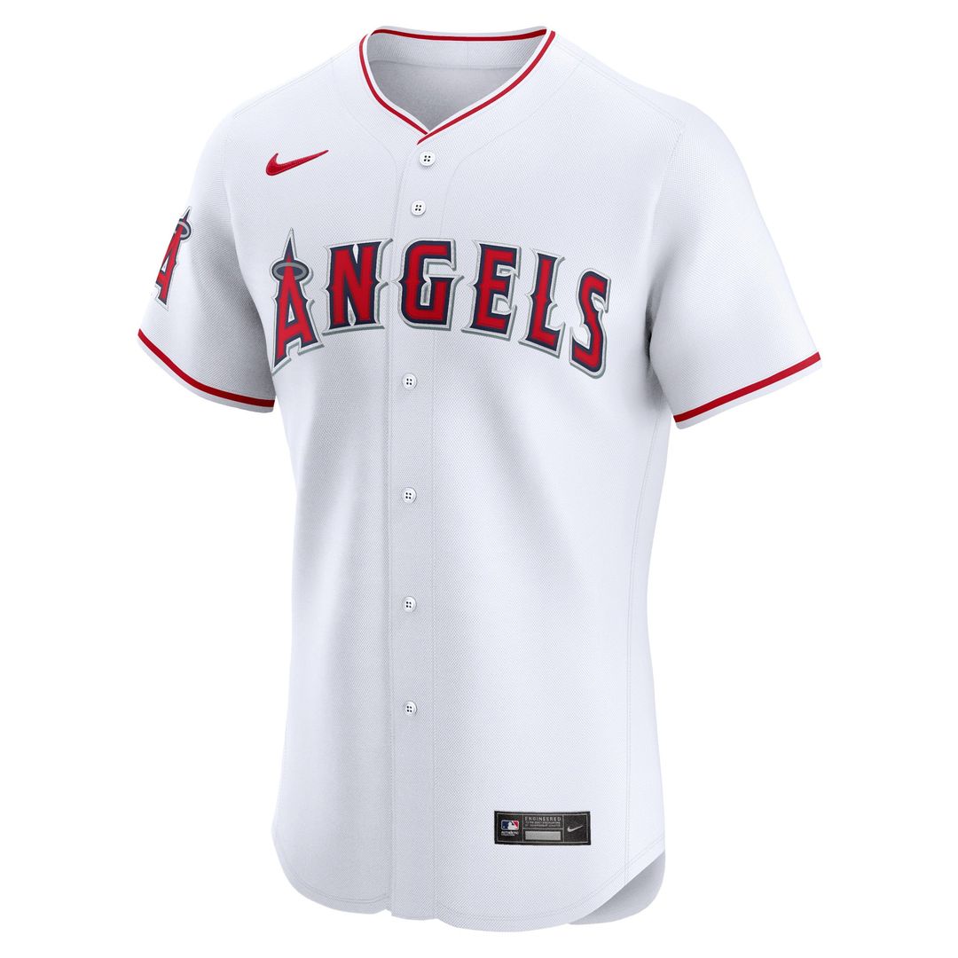 Los Angeles Angels Nike Home Elite Jersey - White | MLB Fan Gear