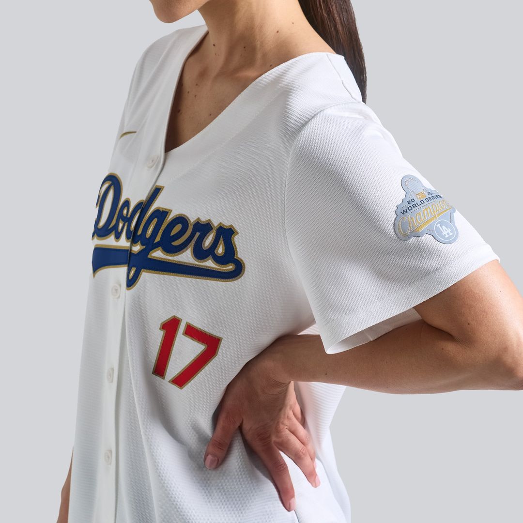 Shohei Ohtani Los Angeles Dodgers Nike Women's 2026 Gold Collection Stadium Jersey - White | MLB Fan Gear