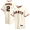 Willy Adames San Francisco Giants Nike Home Replica Jersey - Cream | MLB Fan Gear