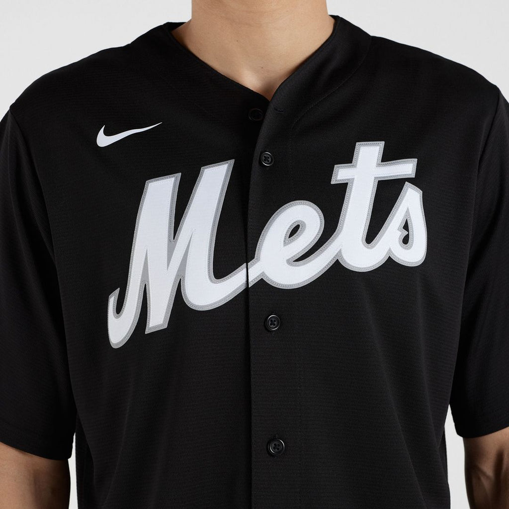 Francisco Lindor New York Mets Nike Replica Player Jersey - Black | MLB Fan Gear