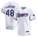 Jacob deGrom Texas Rangers Nike Home Limited Jersey - White | MLB Fan Gear