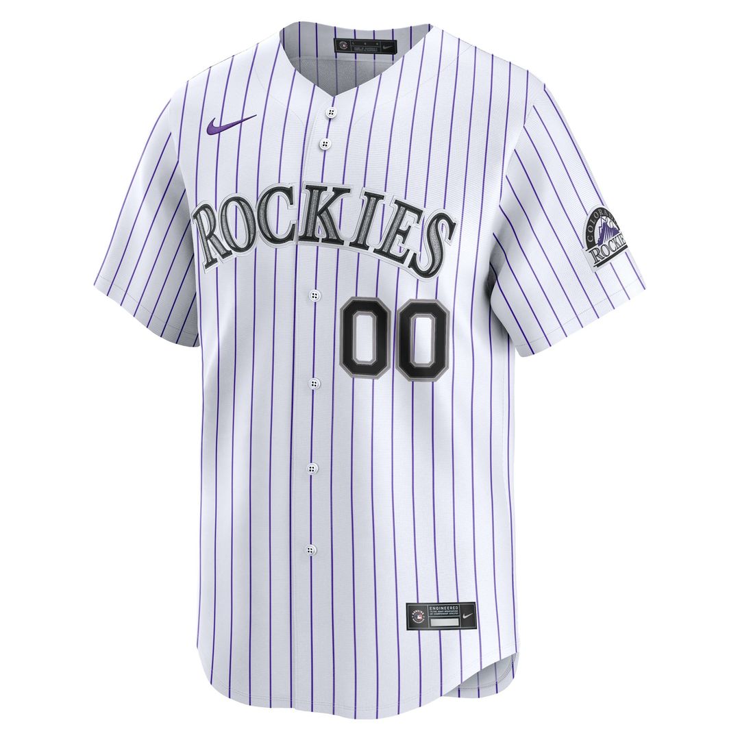 Colorado Rockies Nike Home Limited Pick-A-Player Retired Roster Jersey - White | MLB Fan Gear