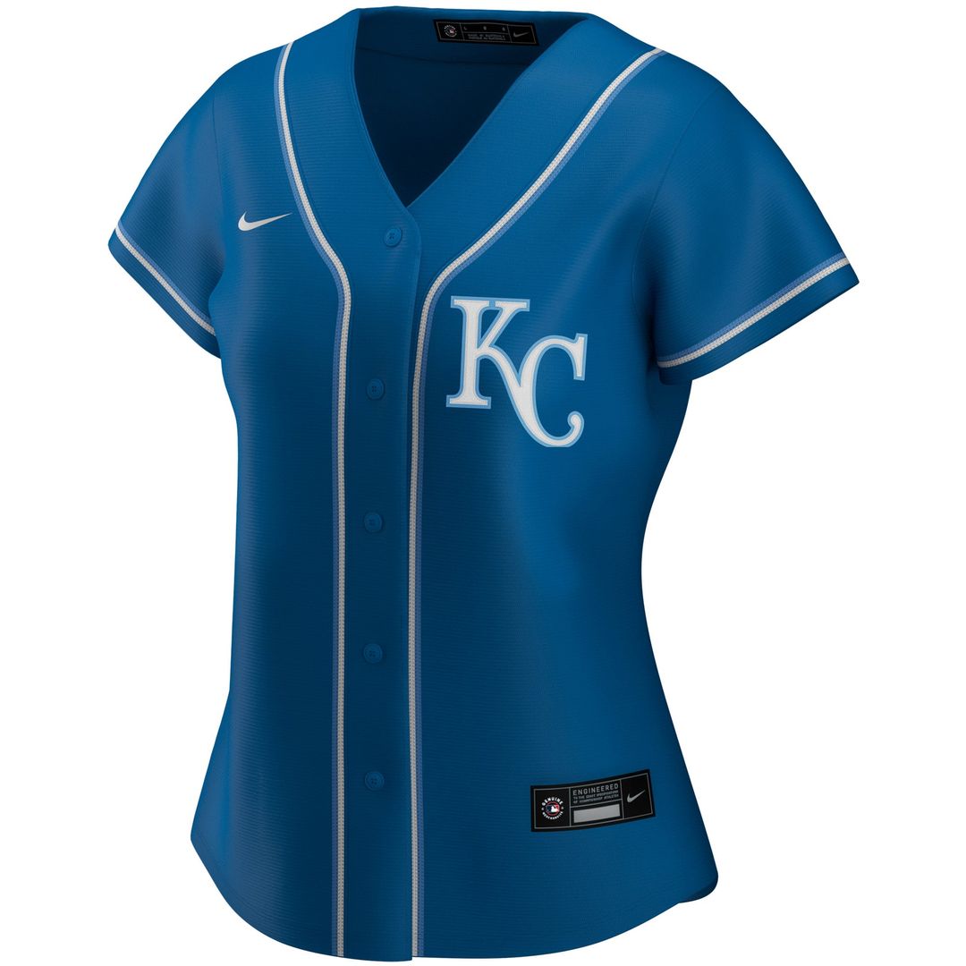 Kansas City Royals Nike Women's Home Replica Team Logo Jersey - White | MLB Fan Gear