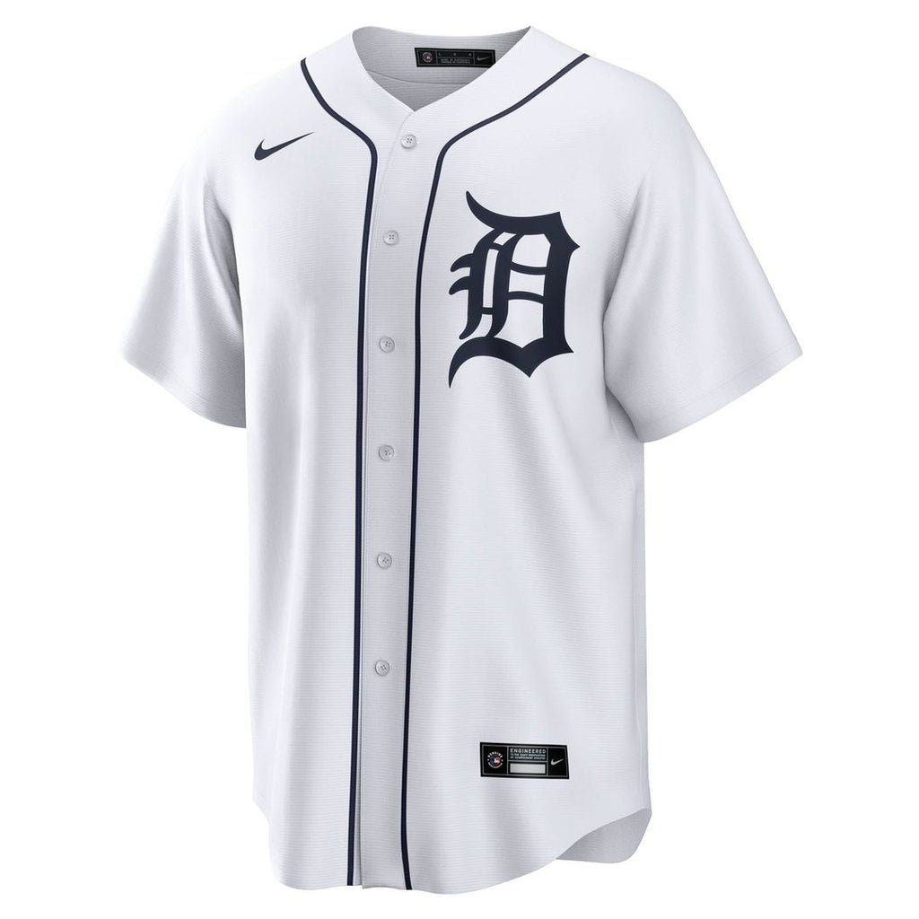 Wenceel Pérez Detroit Tigers Nike Home Replica Jersey - White | MLB Fan Gear