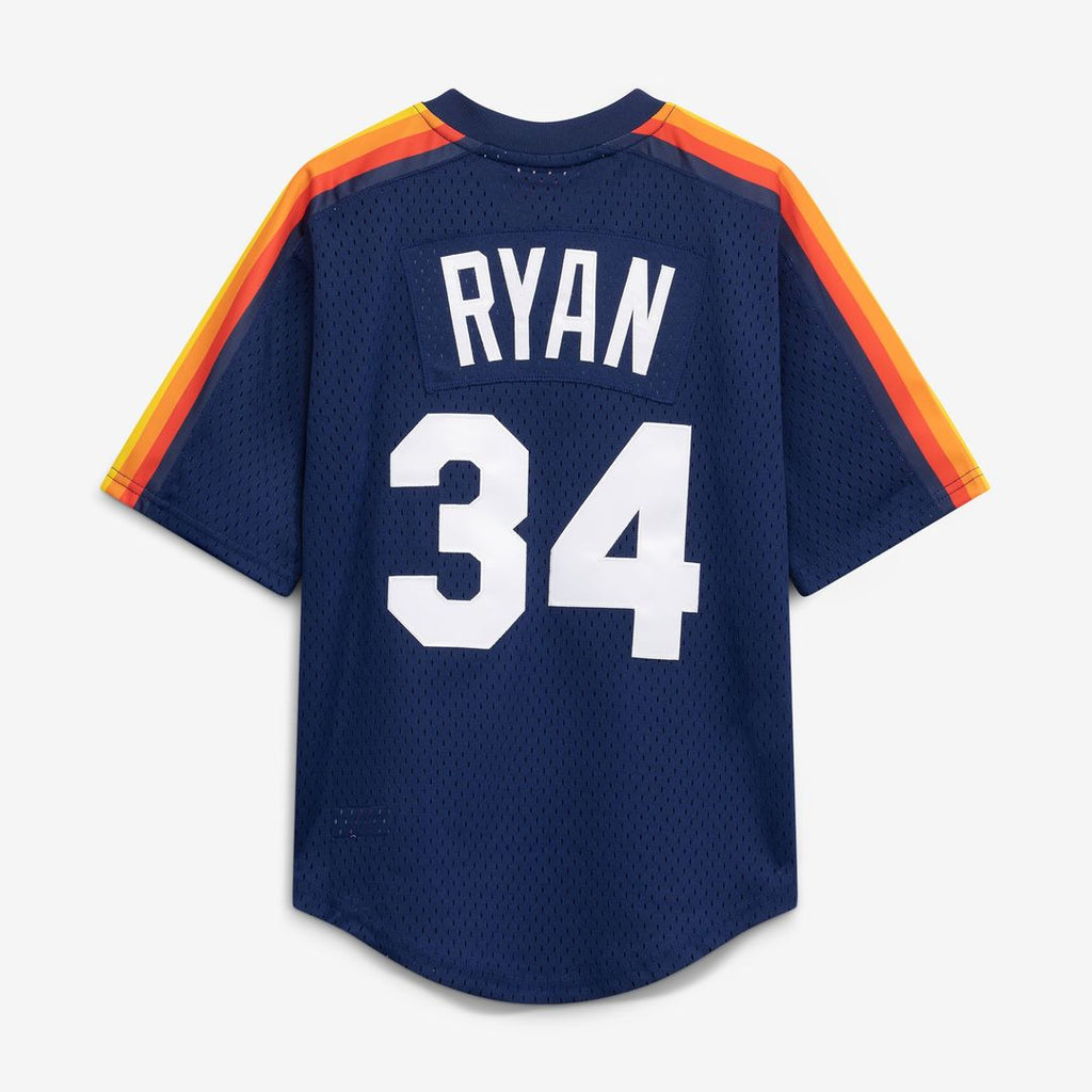 Nolan Ryan Houston Astros Mitchell & Ness Toddler Throwback Mesh Batting Practice Jersey - Navy | MLB Fan Gear