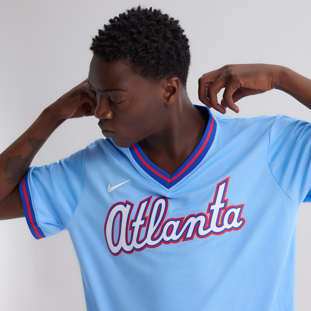 Atlanta Braves Nike 2026 City Connect Stadium Jersey - Powder Blue | MLB Fan Gear