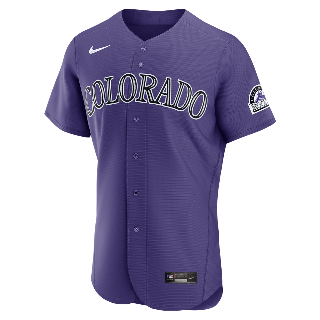 Colorado Rockies Nike Alternate Authentic Jersey - Purple | MLB Fan Gear